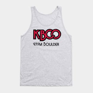 KBCO Boulder - - 70s Radio Station - - Tank Top